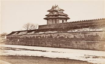 (CHINA) An album titled Views of Peking [Beijing], Tientsin [Tianjin] and Neighbourhood with 48 photographs.